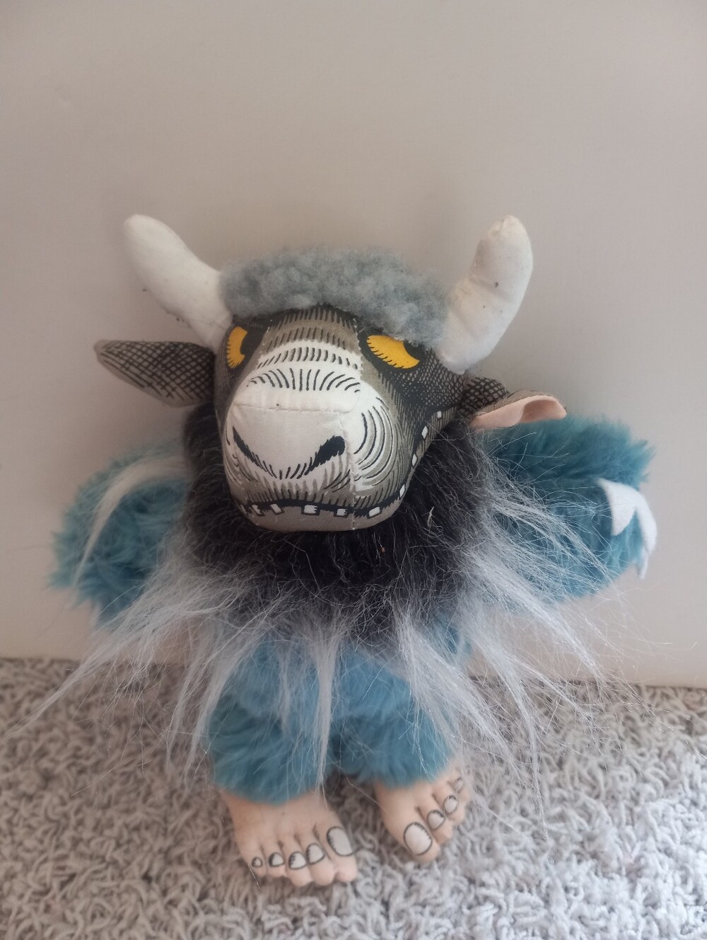 1980s Plush WILD THING toy